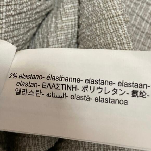 Zara Cream Beige Strapless Sleeveless Bandeau Tube Bodycon Midi Dress Size S - Picture 5 of 5